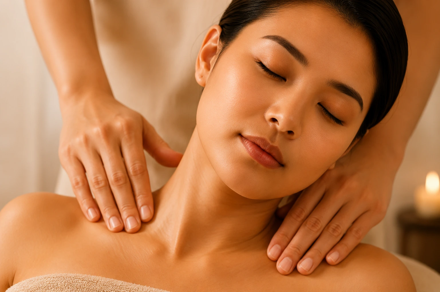 Hoofd-, nek- en schoudermassage